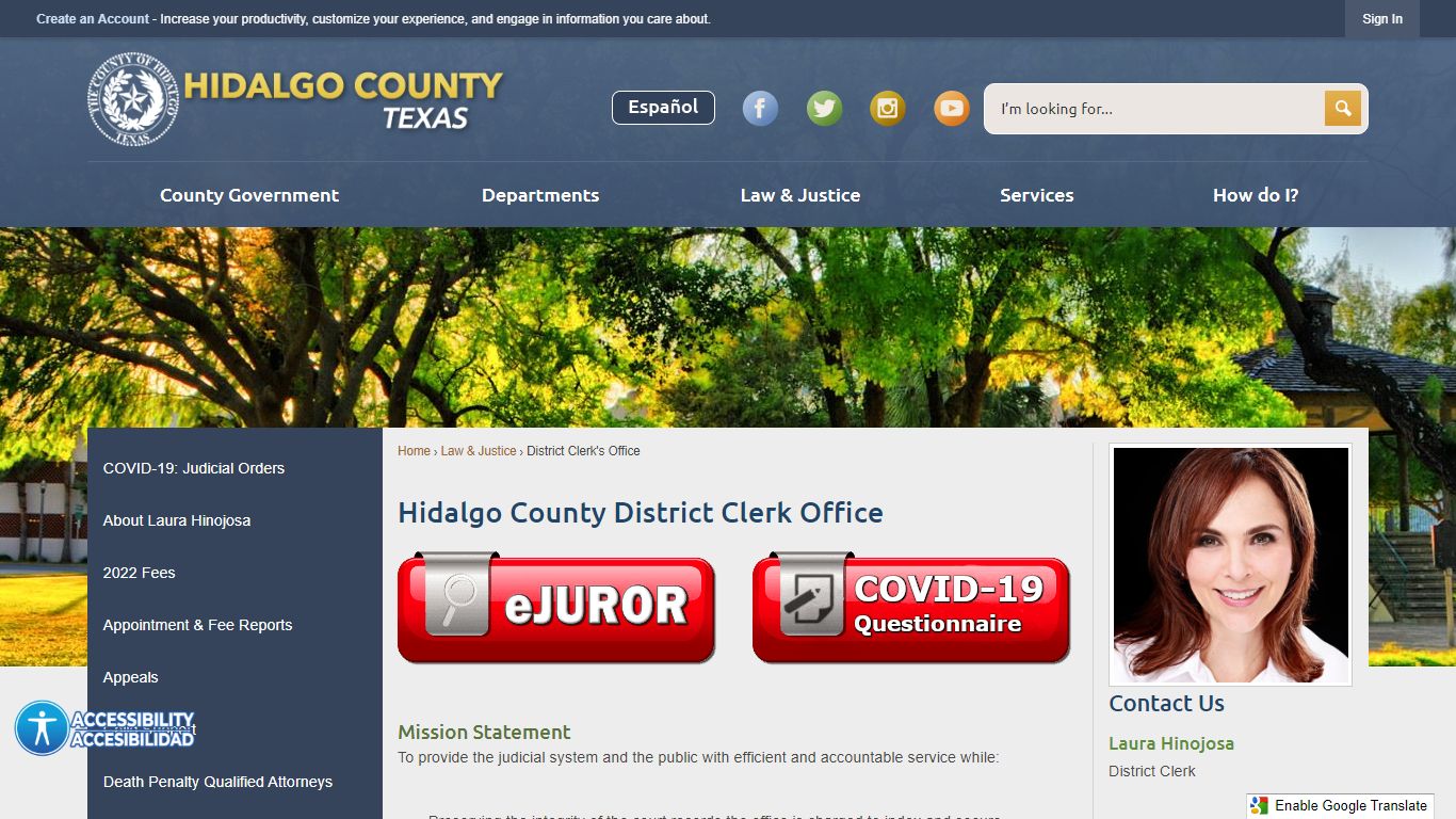 Hidalgo County District Clerk Office